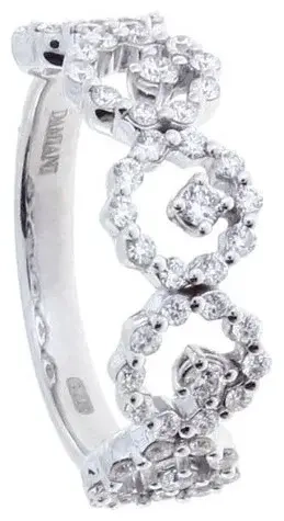 Кольцо Damiani 16533 д 13р 3,50гр 0,575ct. 