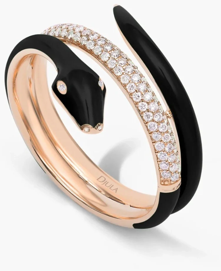 Кольцо Djula 1280 djula 17р 3,87гр 0,28ct. 