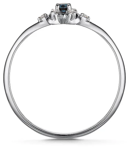 Кольцо Алькор 15022-202 17р 1,16гр. 