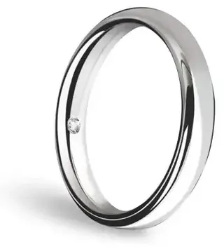 Кольцо Damiani 10056 д 15р 2,6гр 0,005ct. 