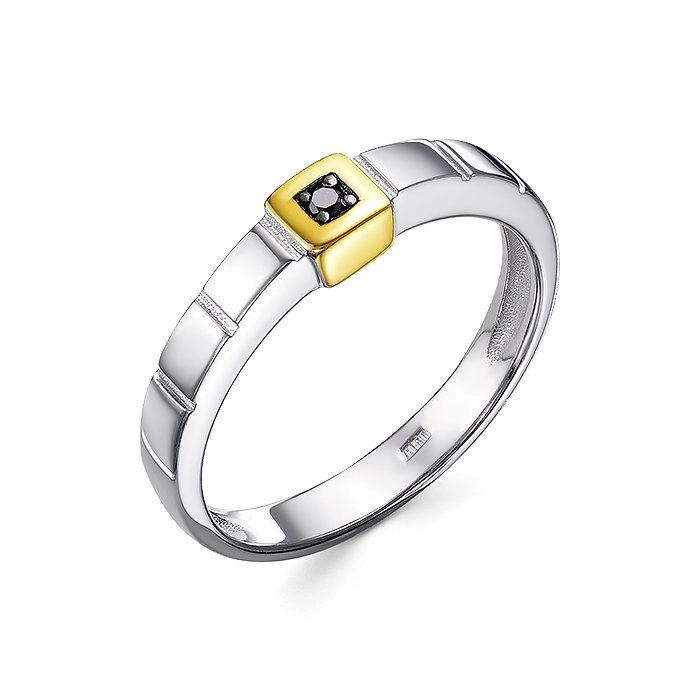 Кольцо Family Jewelry К1456/Ag-605ПОЗ 17,5р 1,9гр. 