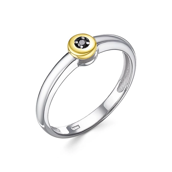 Кольцо Family Jewelry К1453/Ag-605ПОЗ 16р 1,5гр. 