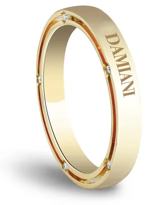 Кольцо Damiani 15487&nbsp;д 14р 3,0гр 0,07ct. 