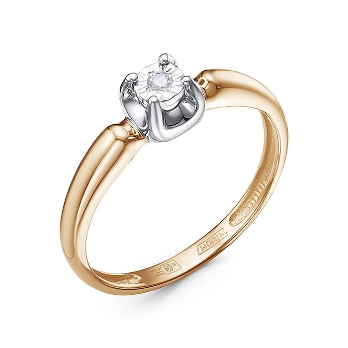 Кольцо Family Jewelry К1635-120 17,5р 1,5гр. 