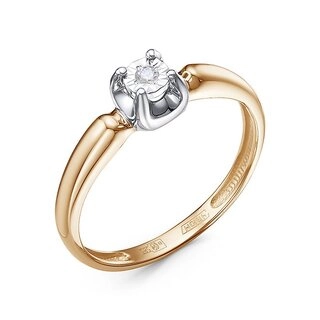 Кольцо Family Jewelry К1635-120 17,5р 1,5гр. 