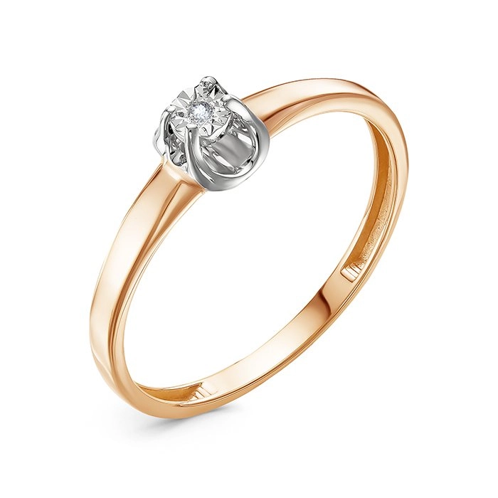 Кольцо Family Jewelry К0748-120 17р 1,3гр. 