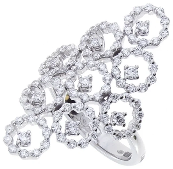 Кольцо Damiani 16529 д 16,5р 6,70гр 1,035ct. 