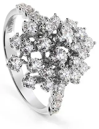 Кольцо Damiani 16452 д 13р 4,15гр 1,24ct. 