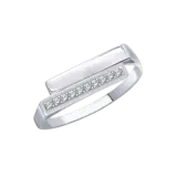 Кольцо Атолл б10853_17 17р 1.48гр  - фото 2