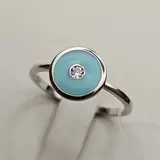 Кольцо Deimantas 112919524 17,5р 1,57гр.  - фото 2