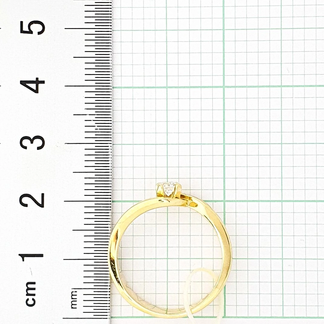 Кольцо Goldos SDR0802 17,5р 3,41гр 0,20ct. 