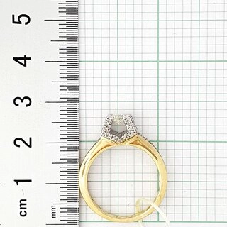 Кольцо Goldos MU006R 18р 4,3гр 0,65ct. 