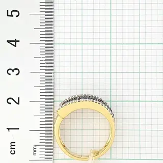 Кольцо Goldos Premium SR029679 17,5р 5,09гр 1,25ct. 