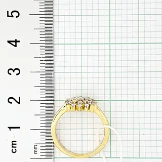 Кольцо Goldos Premium DR1875 17р 3,4гр 0,50ct. 