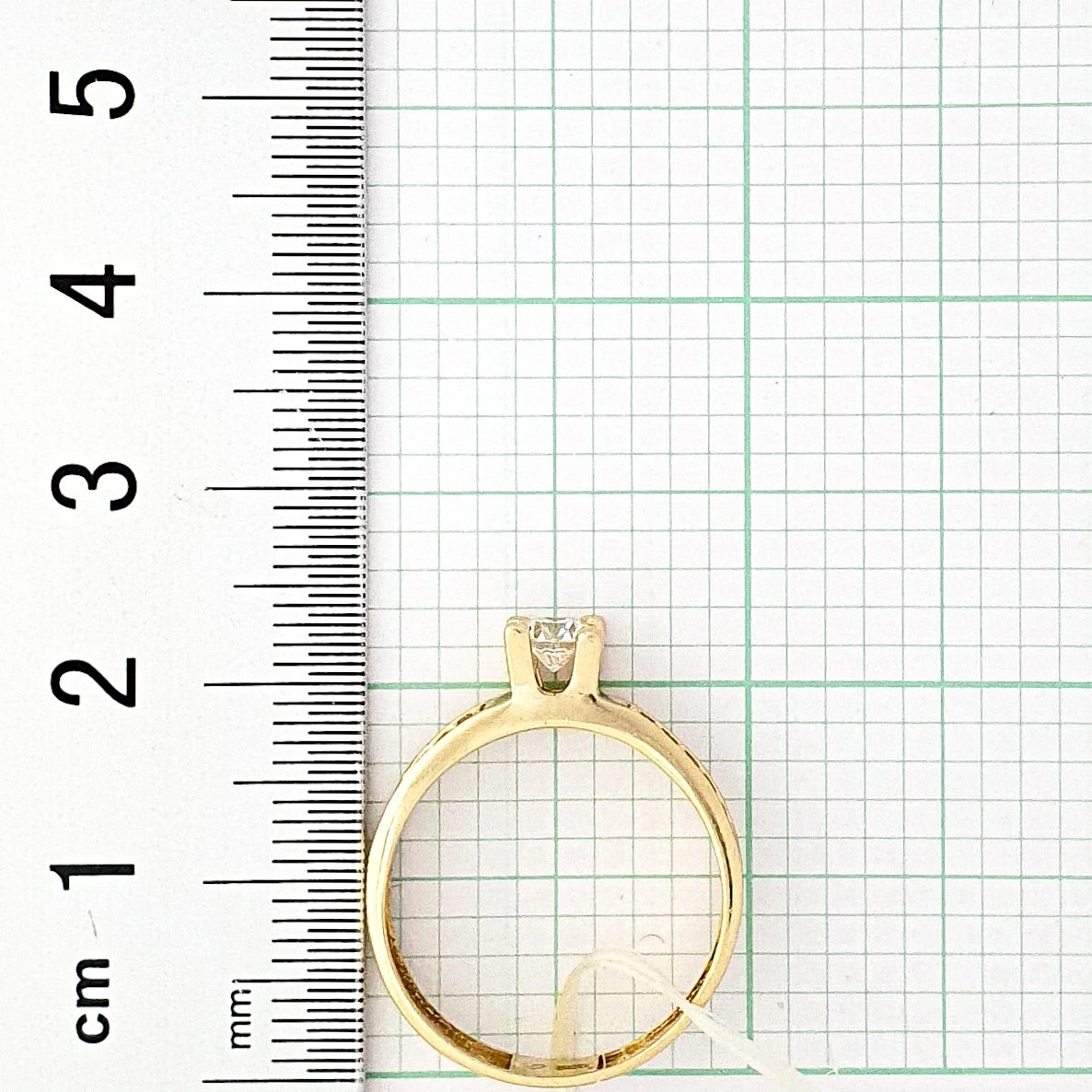 Кольцо Goldos SDR1102 17р 2,58гр 0,50ct. 