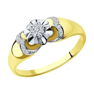 Кольцо Sokolov 1011490-2 17,5р 2,39гр. 