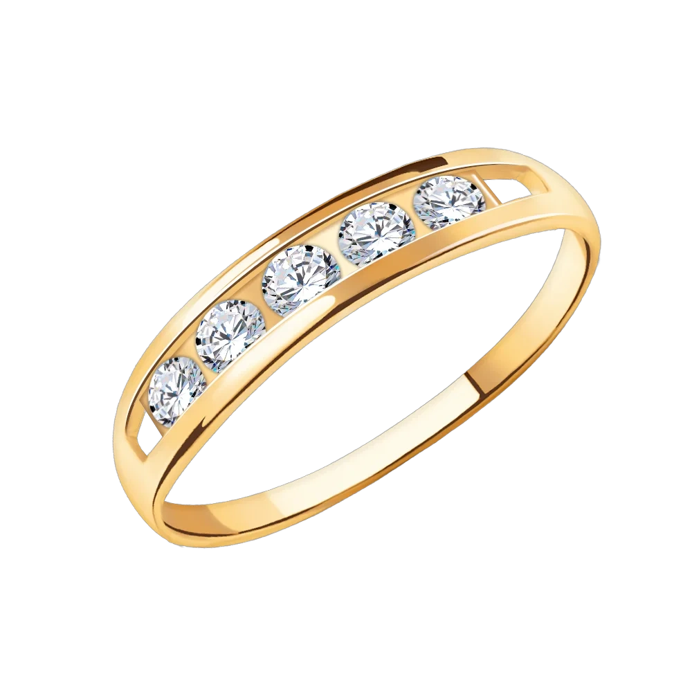 Кольцо Атолл  10946_17.5 17.5р, 1.49гр  - фото 2