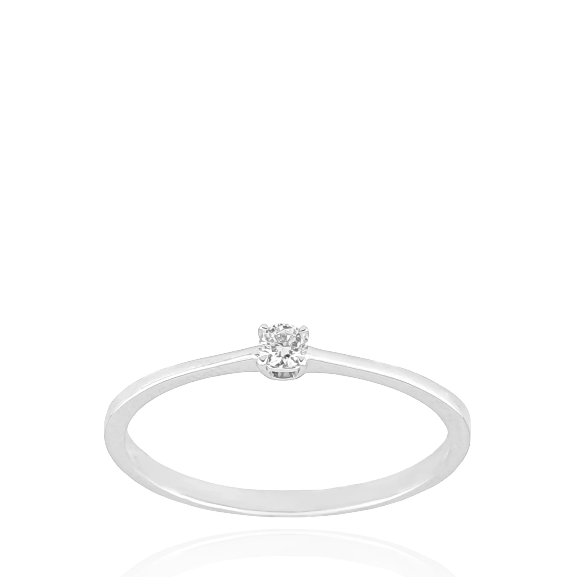 Кольцо Goldos CLA005W 16.5р 1гр  - фото 2