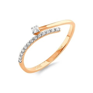 Кольцо Костромской ювелирный завод 12000666 16,5р. 