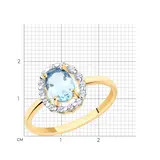 Кольцо Sokolov 716160 17,5р 1,66гр.  - фото 6