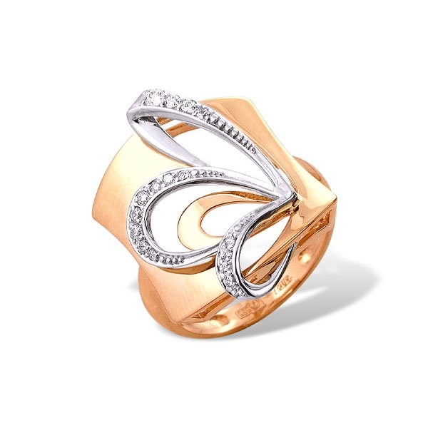 Кольцо Костромской ювелирный завод 22000285 19р. 