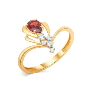 Кольцо Костромской ювелирный завод 12700008 17,5р 1,84гр. 