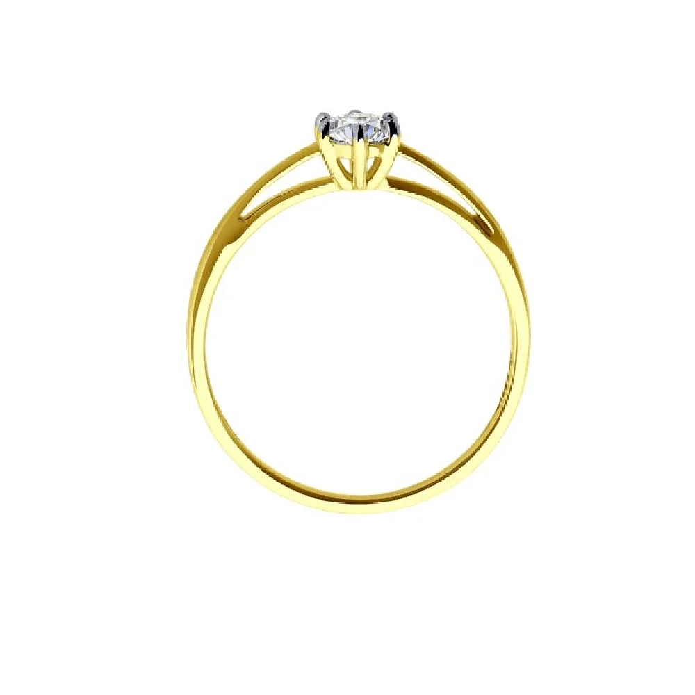 Кольцо Diamant 53-110-02098-1 16,5р 1,43гр.  - фото 3