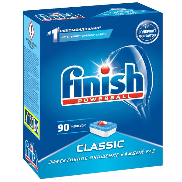 Таблетки для посудомоечной машины Finish Classic 90 шт.
