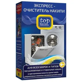 Top House кір жуғыш және ыдыс жуғыш машиналарға арналған жедел қақтан тазартқыш 391695