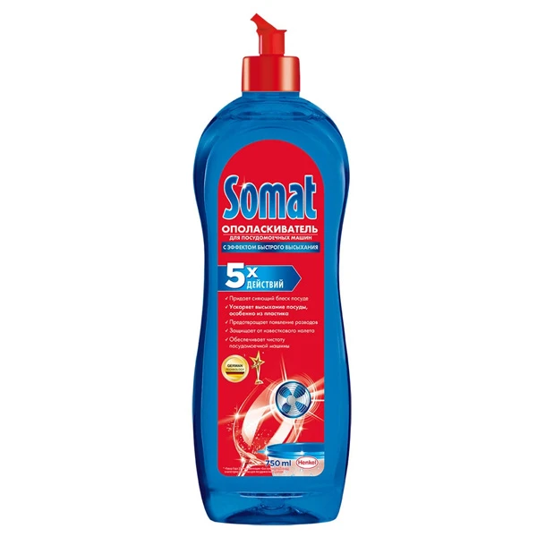 Ополаскиватель для посудомоечной машины Henkel Somat 750 Мл