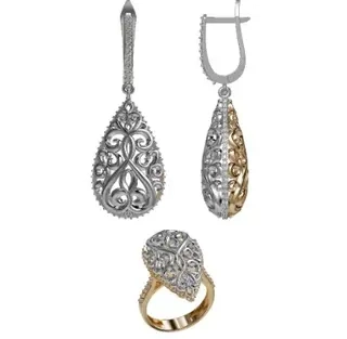 Ювелирный комплект Merhat Limited KS001 18р 