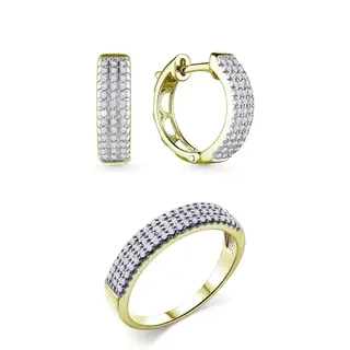Ювелирный комплект Goldos К323-0320-S 18р 
