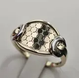 Ювелирный комплект Deimantas 112693507 19р 3,4гр 2,27гр.  - фото 3