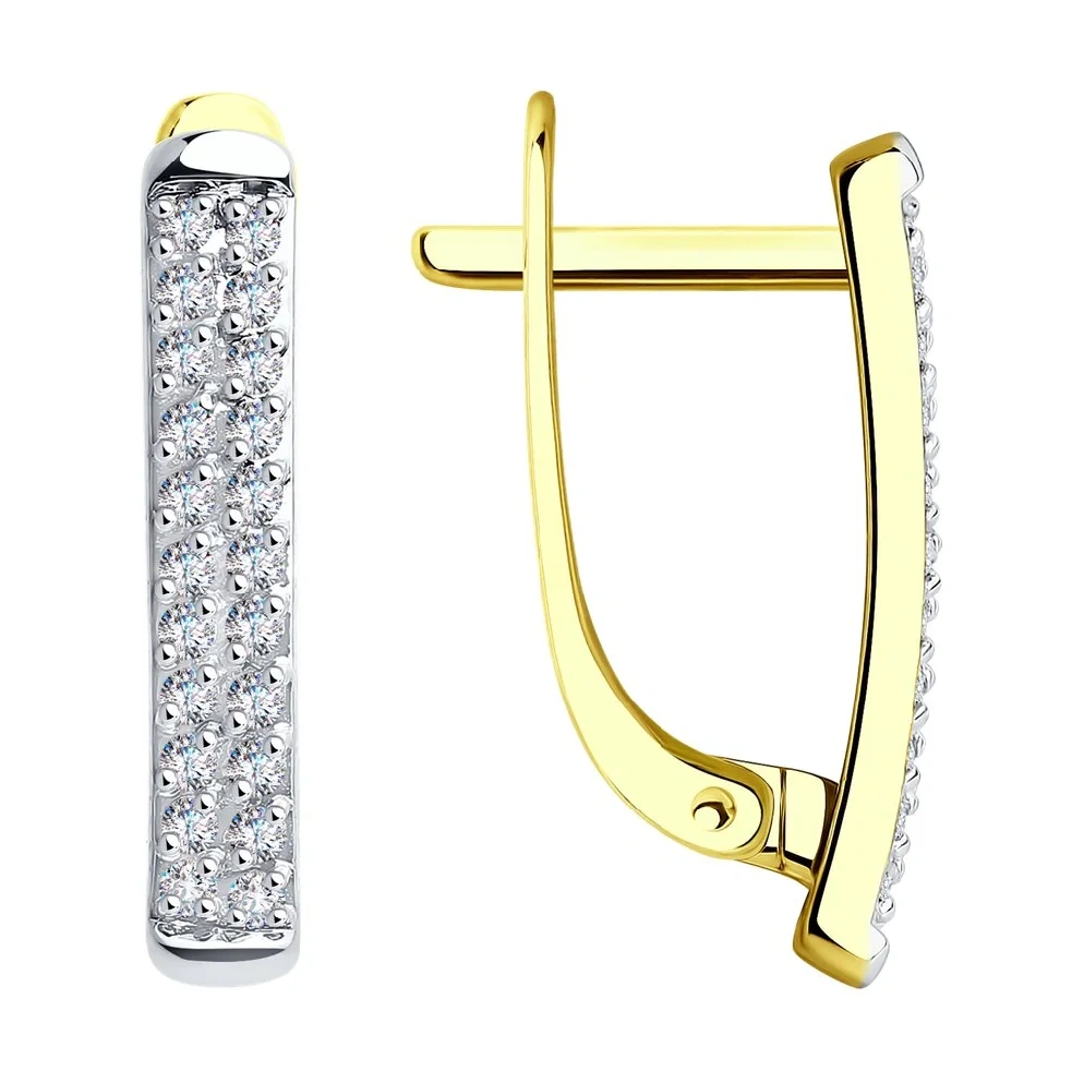 Ювелирный комплект Sokolov A1021003-2  A1010359-2 18р 3,4гр.  - фото 3