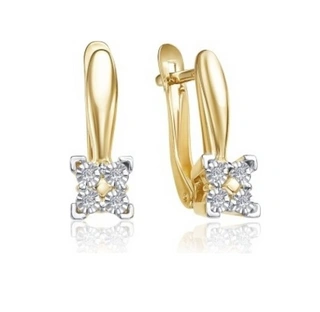 Ювелирный комплект Русголдарт 1433403 17р 5,71гр. 