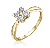 Ювелирный комплект Русголдарт 1433403 17р 5,71гр. 