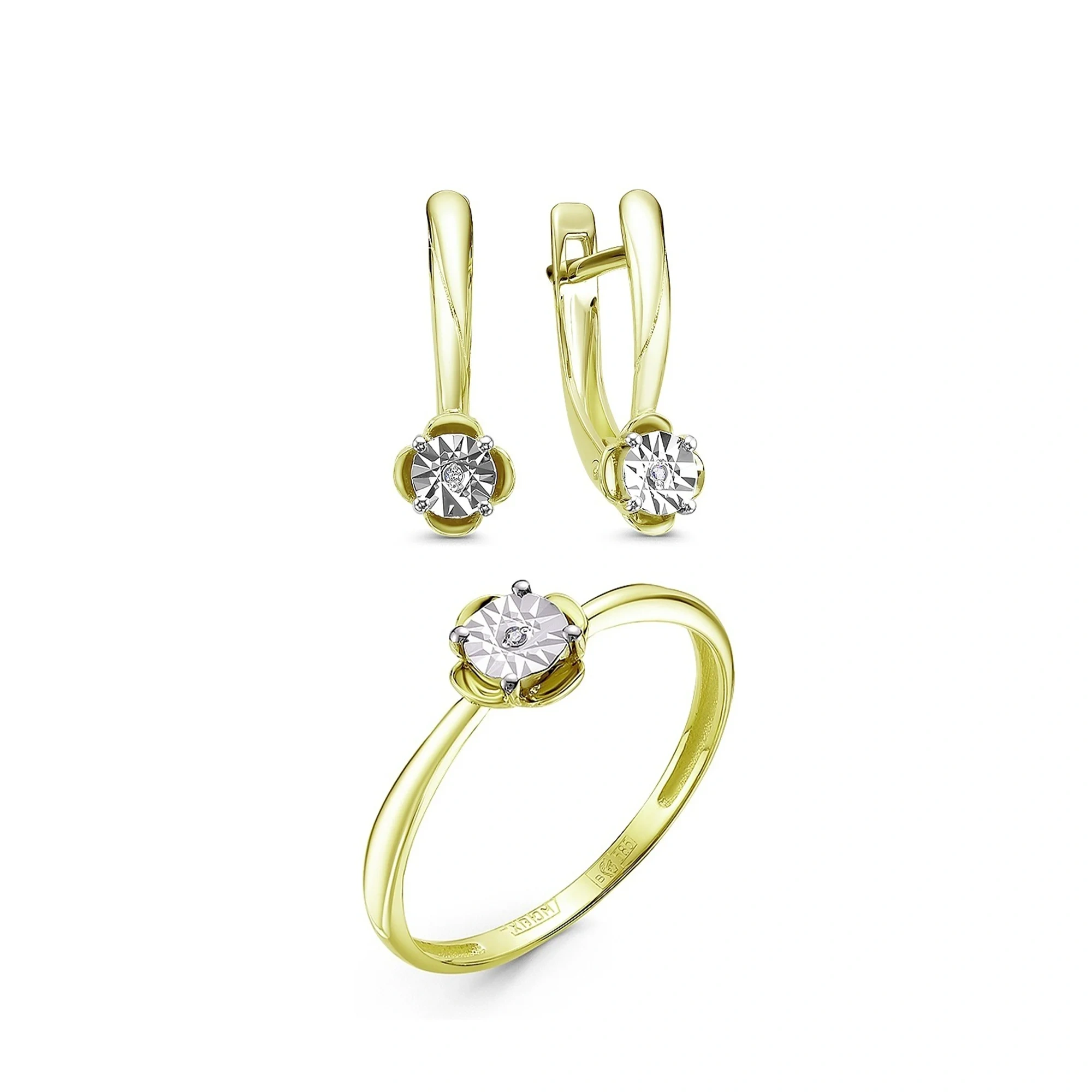 Ювелирный комплект Goldos К260-320-S 16.5р  - фото 3