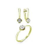 Ювелирный комплект Goldos К260-320-S 16.5р  - фото 3