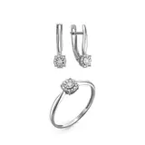 Ювелирный комплект Goldos К261-0220-S 16.5р  - фото 3