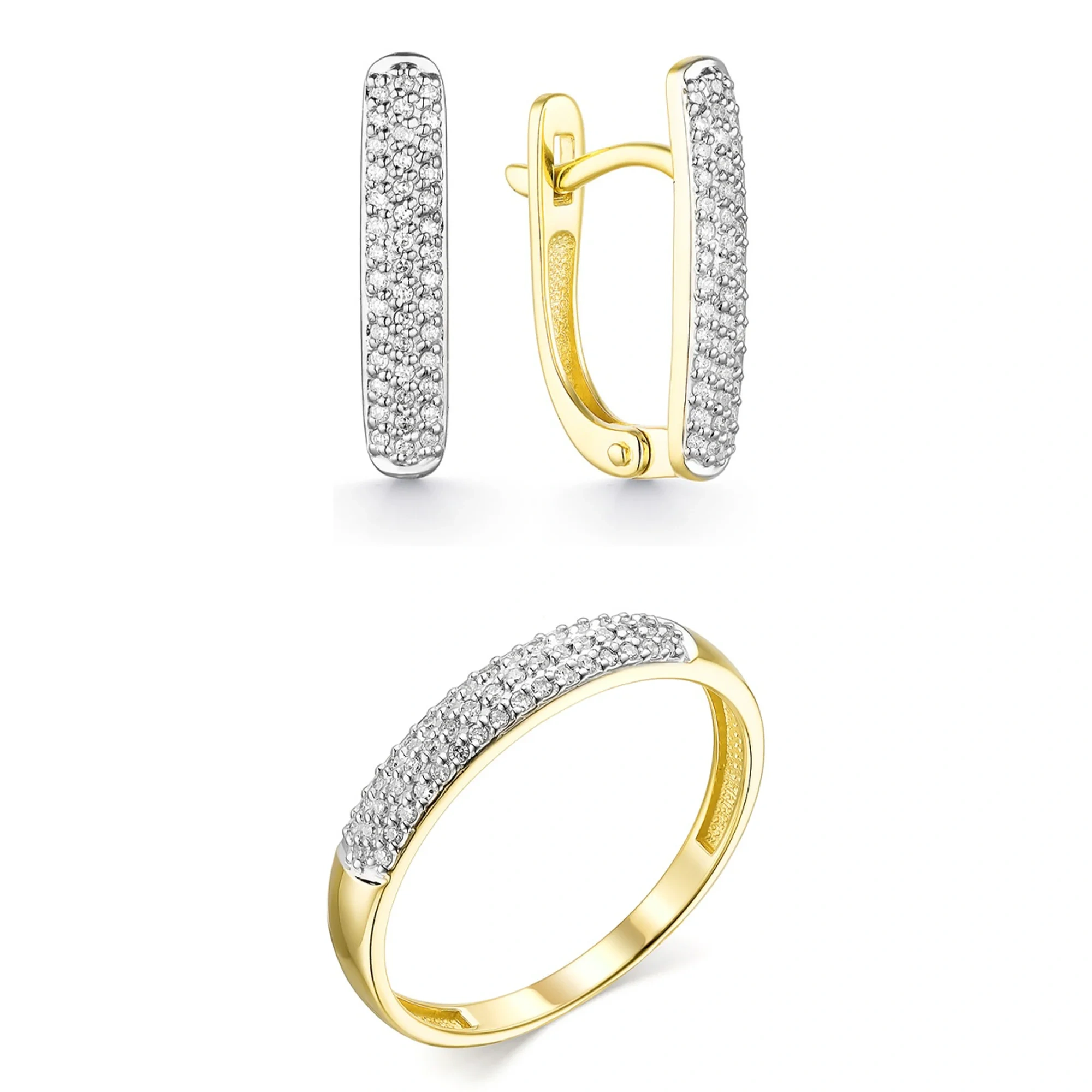 Ювелирный комплект Goldos К114-320-S 18р  - фото 2