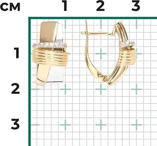 Ювелирный комплект Platina 02-4595-00-401-1121-23 18.5р  - фото 5