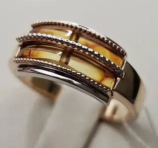 Ювелирный комплект Deimantas 113424373 17,5р 4,03гр 5,62гр 2,69гр. 