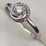 Ювелирный комплект Deimantas 103166008 0,134ct 0,287ct.  - фото 5