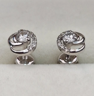 Ювелирный комплект Deimantas 103166008 0,134ct 0,287ct.  - фото 2