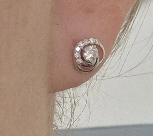 Ювелирный комплект Deimantas 103166008 0,134ct 0,287ct. 