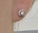 Ювелирный комплект Deimantas 103166008 0,134ct 0,287ct. 