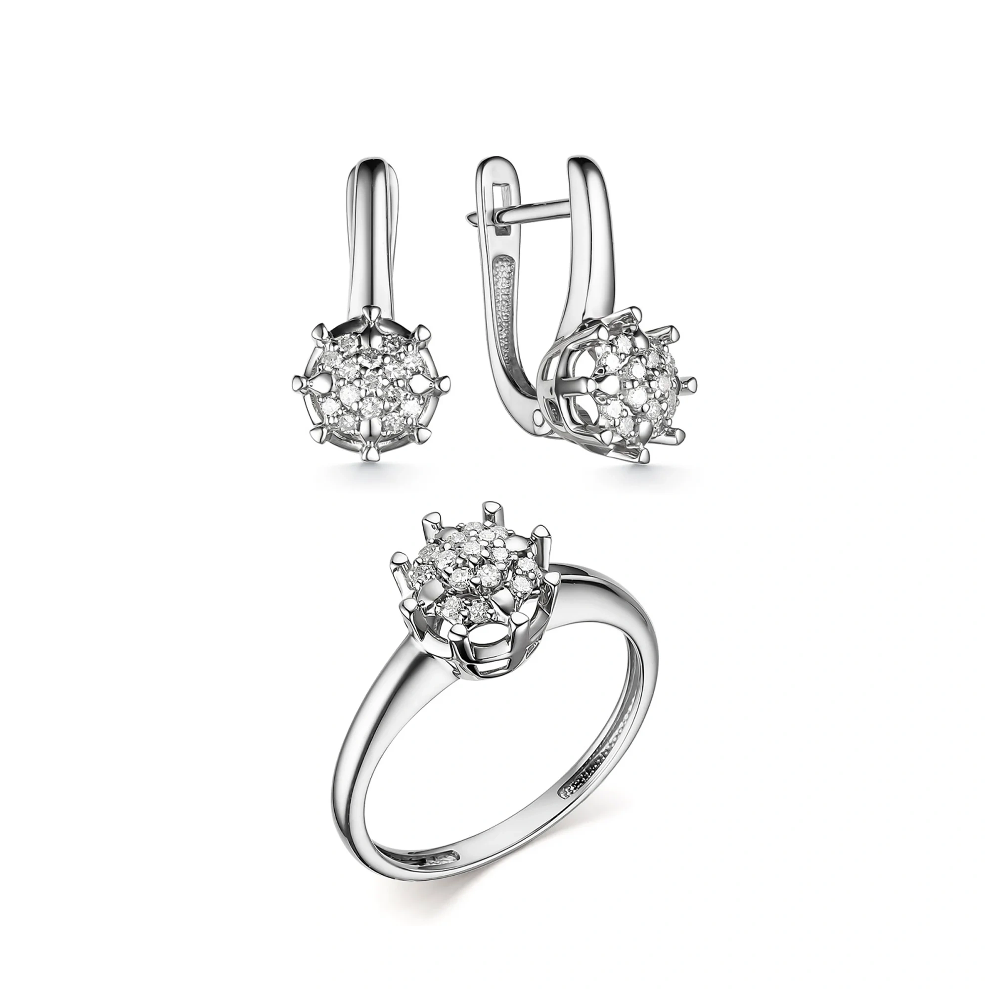 Ювелирный комплект Goldos К620-220-S 18р  - фото 2