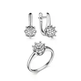 Ювелирный комплект Goldos К620-220-S 18р  - фото 2