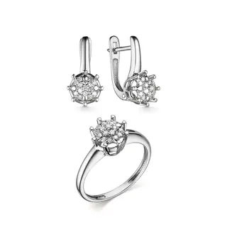 Ювелирный комплект Goldos К620-220-S 18р  - фото 2