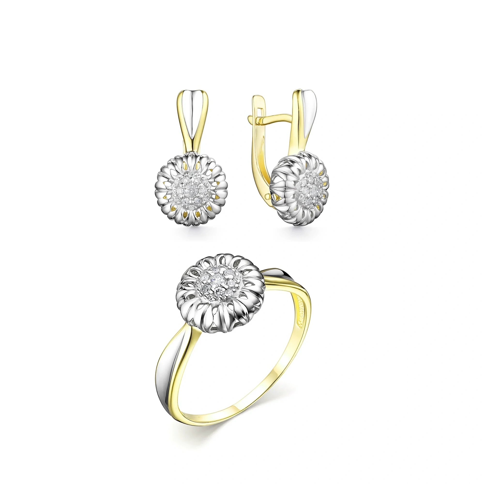 Ювелирный комплект Goldos К284-320-S 17.5р  - фото 3